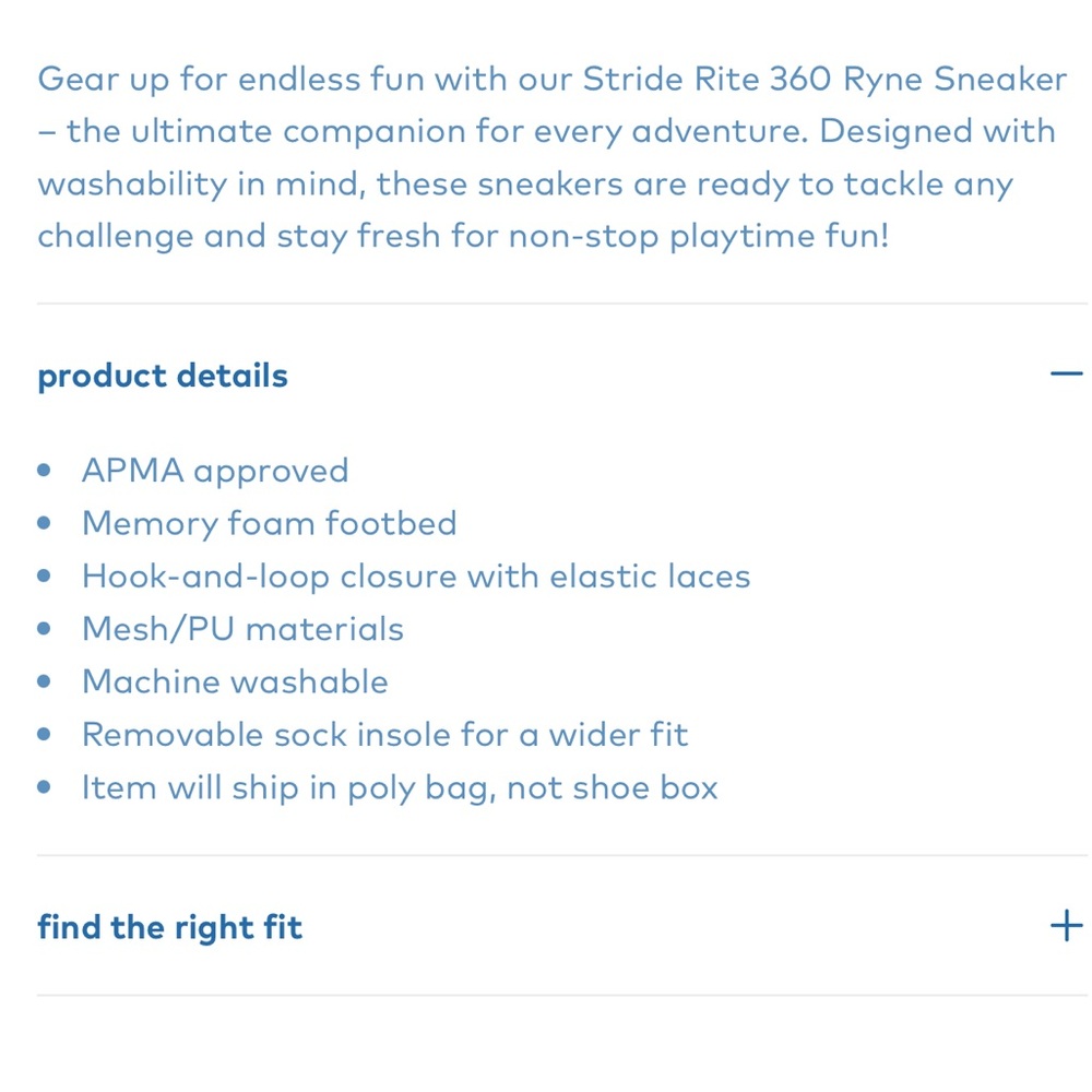 Stride Rite 360 Ryne Sneaker Shoe 6M in Silver with Teal and Pink Accents Velcro - Picture 7 of 7